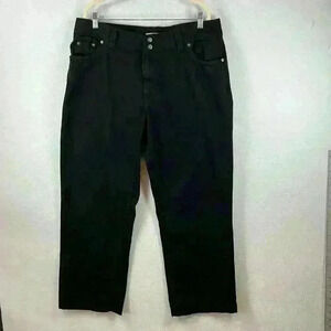 Woman Within Jeans Women’s Size 18W Black 100% Cotton